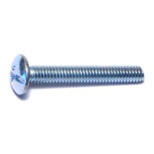 Midwest Fastener #8-32 x 1-1/4 in Combination Phillips/Slotted Truss Machine Screw, Zinc Plated Steel, 25 PK 63244